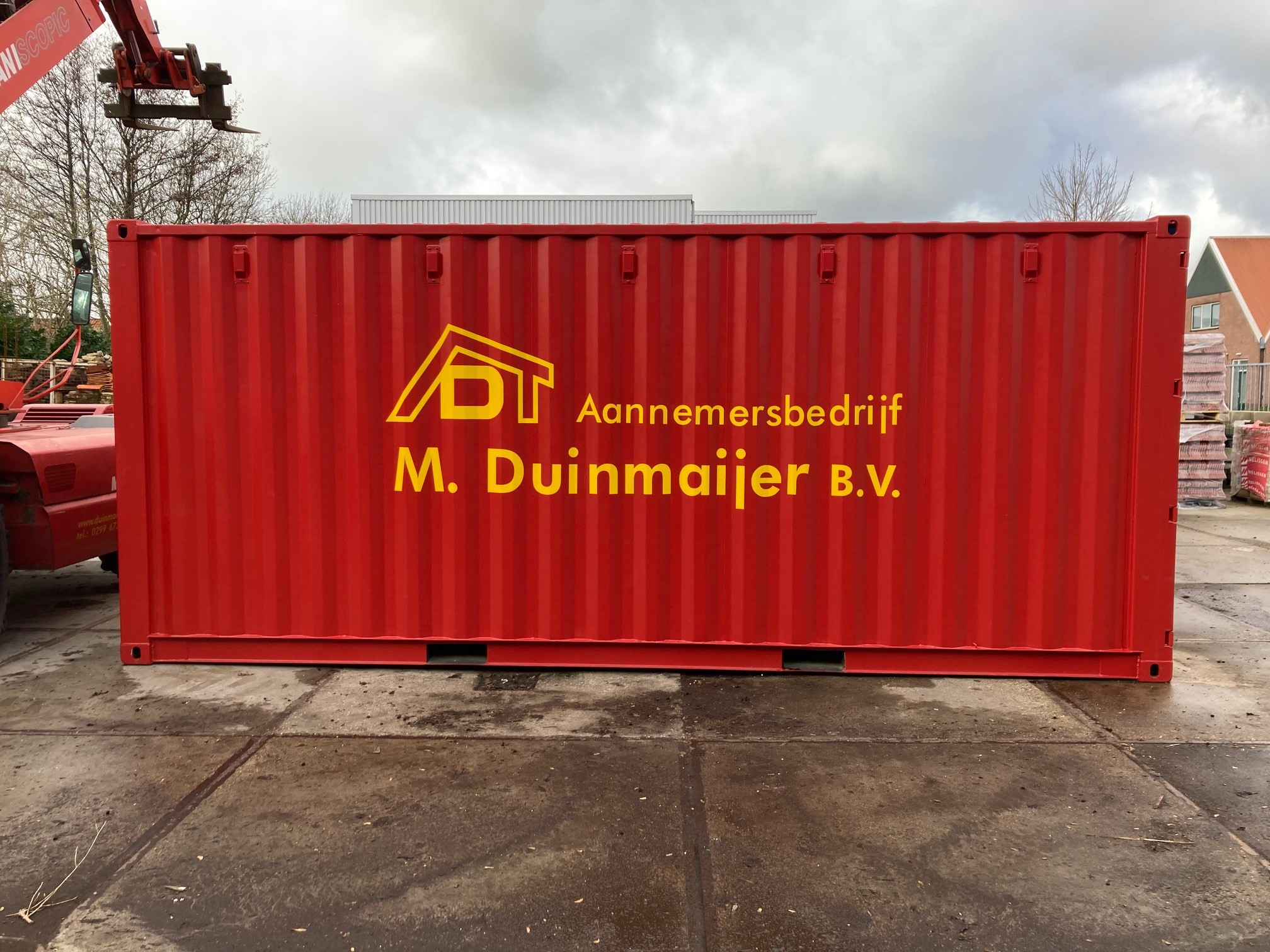 Container sticker